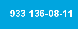 933 136-08-11